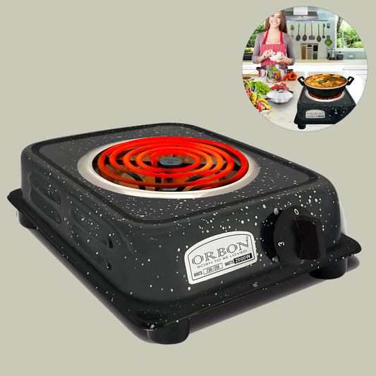ORBON Electric Coil Cooking Stove 2000 Watts Jhonson Vitreous