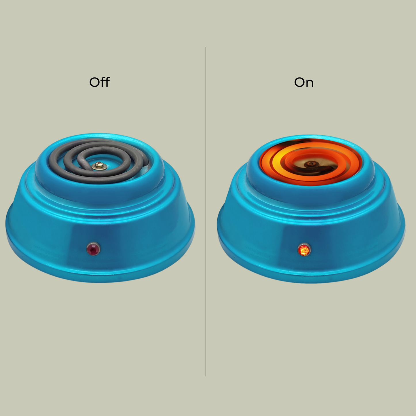 ORBON Electric Coil Cooking Stove 500 Watts Blue